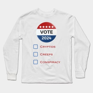 Vote 2024 Long Sleeve T-Shirt